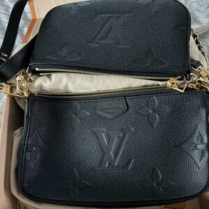 Louis Vuitton Mini Pochette Blak